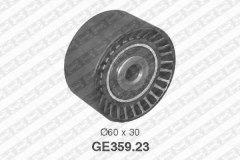 GE359.23_ролик обводной ремня ГРМ C3, 206 для PEUGEOT 1007 (KM_) 1.4 HDi 2005-, код двигателя 8HX(DV4TD),8HZ(DV4TD), V см3 1398, кВт 50, л.с. 68, Дизель, NTN-SNR GE35923